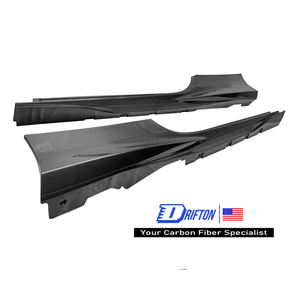 Faldas laterales de fibra de carbono para Ferrari F8 Tributo Spider 2019-2022 - Product Image 2