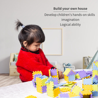 RYHX Blocs de construction empilables en silicone pour bébés, jouet éducatif amusant, gadget anti-cryothérapie, cadeau de premier choix