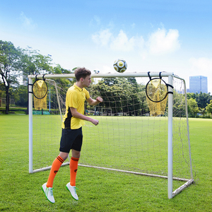 Foldable <strong>Soccer</strong> Target Goals Enhance Shooting Accuracy With Attached Goalposts and Crossbar for Top <strong>Bins</strong> Training - Product Image 4