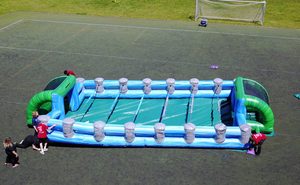 <span class=keywords><strong>Grand</strong></span> terrain de billard et <span class=keywords><strong>château</strong></span> portables pour arène de sport gonflable extérieure pour des jeux extérieurs amusants - Product Image 6