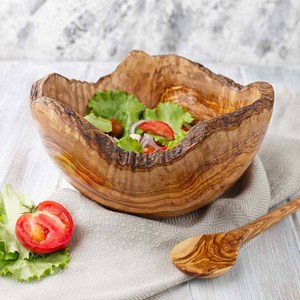 Tigela borda viva madeira Tigela salada madeira azeitona Live Edge Salad <span class=keywords><strong>Bowl</strong></span> - Product Image 5