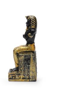 Customized Wholesale Statue of Egyptian Mythological Figures Hand-painted Lifelike Resin Handicrafts Egyptian <strong>Pharaoh</strong> Home Decor - Product Image 2