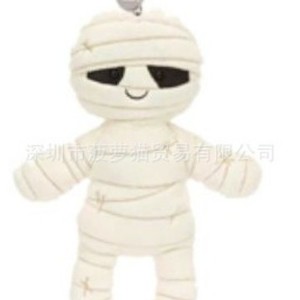 Peluche de chauve-souris pour Halloween, ornement suspendu pour décoration de fête, cadeau, animal rembourré en éponge - Product Image 5