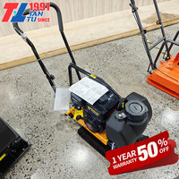 Compacteur de plaques portable de qualité supérieure à prix avantageux avec moteur essence/diesel/électrique de 6,5 CV pour équipement de construction