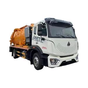 Camion d'aspiration des eaux usées neuf/d'occasion, camion d'aspiration des eaux usées Howo, prix d'usine, Sinotruk HOWO1600L, camion citerne d'aspiration des eaux usées - Product Image 1