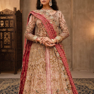 Nouvelle Robe de Mariée Moderne Grande Taille Brodé Manches Longues Maxi avec Soutien-Gorge Intégré Fleurs Cristaux Tissu Mousseline Respirant - Product Image 2