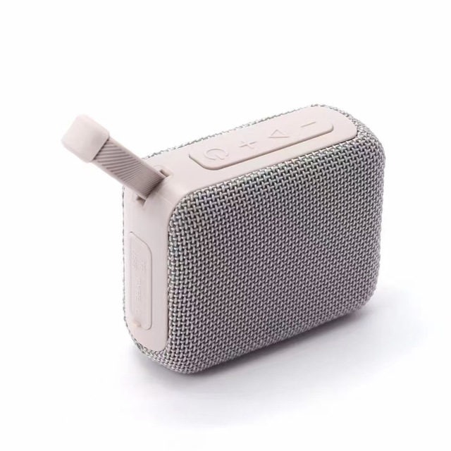 New Handheld Fabric Mini Portable Bluetooth Speaker Customized Promotional Gifts Outdoor Waterproof Wireless Audio Speaker