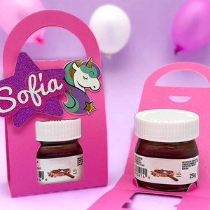 กล่องนูเทลล่าแบบด้าน ปรับแต่งได้ ของชำร่วยงานปาร์ตี้เคลือบเงา/ด้าน ปั๊มนูน UV  ถุงของขวัญสำหรับซูชิ - Product Image 2