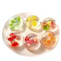 Nouveau jouet sensoriel éducatif TPR liquide translucide anti-stress de 6 cm pour l'autisme, filles, garçons, Montessori