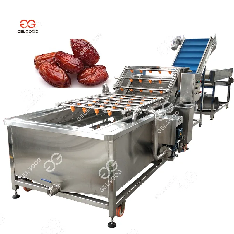 Machine de traitement de Dates industrielles, Machine de nettoyage de dattes de palmier de Jujube