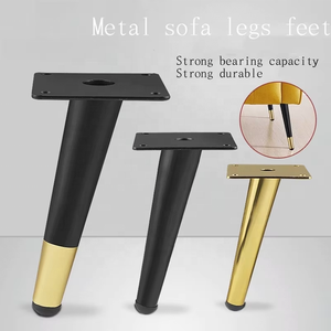 ขาโซฟาโลหะชุบโครเมี่ยม<span class=keywords><strong>ส</strong></span>ำหรับห้องนอนขาเฟอร์นิเจอร์โลหะ<span class=keywords><strong>ส</strong></span>ีดำทองทันสมัยออกแบบได้ตามต้องการ - Product Image 2