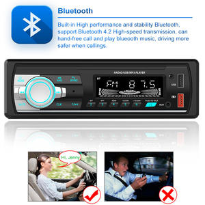 एकल दिन कार एमपी 3 प्लेयर 7 रंग बैकलाइट फास्ट चार्जिंग यर कंट्रोल रिमोट बीटी/यूएसबी/ईq/यूएसबी/ईq यूनिवर्सल फिक्स्ड पैनल - Product Image 5