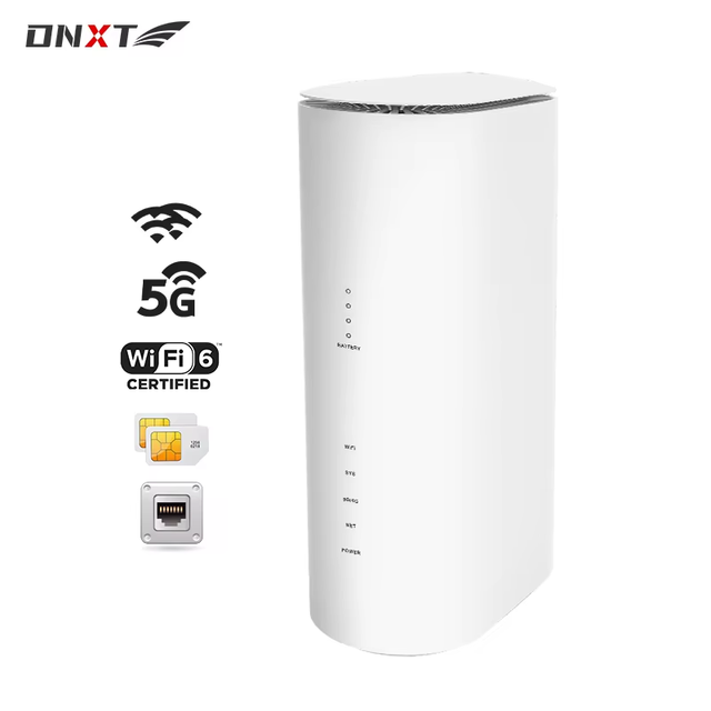 DNXT NR500 4G 5G Wifi Cellular CPE Mobile Wireless Router With Card Slots Dual Band Home Indoor Hotspot LTE Universal Router
