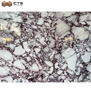 Nueva Tendencia en Mármol, <span class=keywords><strong>Precio</strong></span> por <span class=keywords><strong>M2</strong></span> de Losa de Calacatta Viola para Diseño de Encimeras de Cocina Interiores - Product Image 1