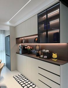 Buffet en bois de luxe, armoire de rangement pour le salon, la cuisine, la chambre ou l'appartement - Product Image 2