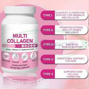 VitaSpring güzellik ürünleri takviyeleri karmaşık çok peptidler kollajen vitamini kapsül çok kollajen kapsüller - Product Image 3