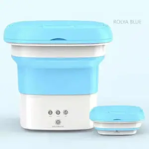 Automatische Reis Naar Huis Draagbare Mini Opvouwbare Kleding Wasmachine