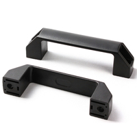 Poignée carrée industrielle en nylon robuste de 90 mm pour machine et commode