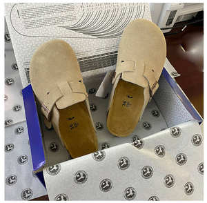 Birkenstocks <span class=keywords><strong>sabots</strong></span> personnalisés unisexe luxe Sportyflats crin de cheval anti-glissant respirant sans lacet <span class=keywords><strong>sabots</strong></span> souples pour hommes élégant - Product Image 3