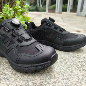Chaussures de randonnée Lan Yining noires à boucle automatique, à libération rapide, résistantes aux perforations, respirantes, à talon bas, pour le travail et les trajets quotidiens - Product Image 4