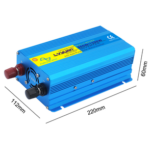 Convertisseur d'ondes sinusoïdales pures <span class=keywords><strong>Lvyuan</strong></span> 500W 1000W 12V 24V 110V 220V avec prises universelles - Product Image 5