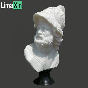 Pietra naturale in marmo <span class=keywords><strong>Apollo</strong></span> busto <span class=keywords><strong>di</strong></span> alta abilità intagliato a mano colore misto marmo testa <span class=keywords><strong>statua</strong></span> - Product Image 5