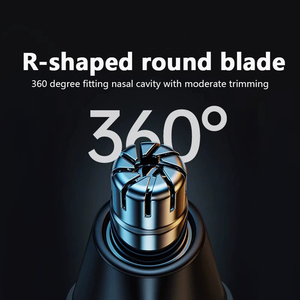 VOAUN V-920 <span class=keywords><strong>Tondeuse</strong></span> <span class=keywords><strong>Nasale</strong></span> Professionnelle Rechargeable USB pour Hommes, Système de Nettoyage Électrique des Poils Nasaux, Utilisation en Voiture, Facile à Nettoyer - Product Image 5