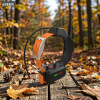 Collier GPS pour chien ESEEK IP68 étanche : surveillance audio en temps réel + détection des aboiements sur 4 niveaux & sans abonnement mensuel