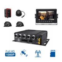 MDVR 4 canaux 4G GPS double carte SD Mini MDVR pour suivi de taxi, camion et voiture, idéal pour la surveillance de flotte