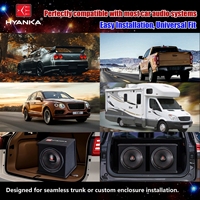 Subwoofer HYANKA BSF-12-4 de 12 pouces pour voiture, 8 ohms, subwoofer audio ALcar avec capuchon en PP, haute qualité
