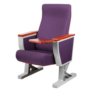 Gran oferta, sillas de auditorio personalizadas con mesas de bandeja, muebles de teatro, teatro, iglesia, cine - Product Image 3
