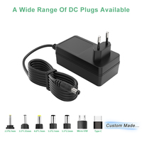 CE GS UKCA SAA Certified 12V 5A Power Supply Adapter AC to DC Converter 12 Volt 5 Amp Wall Power Adapter for Lithium Battery