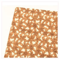 INFOCORK évider Portugal Vegan 1-1.25mm d'épaisseur tissu de liège naturel avec base en toile de coton vert citron