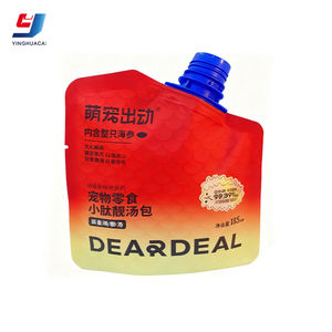 Saco com Bico de Vedação Térmica Personalizado, Reciclável e de Grau Alimentício para Ração Úmida de Gato e Cachorro, Snacks para Animais de Estimação, Ecológico - Product Image 3