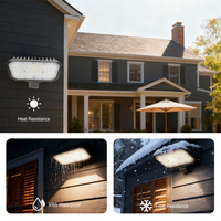 Projecteurs à détecteurs de mouvement ETL, boîtier en aluminium SMD, économie d'énergie, IP65, projecteur LED puissant pour extérieur, 100 W, pour entrepôt