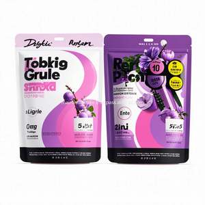 Bolsas de Mylar con cierre de cremallera a prueba de humedad personalizables de varios tamaños para alimentos y dulces para mascotas - Product Image 3