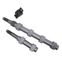 Rouleau de trameur combiné haute précision pour machines textiles, pièces pour filature humide du lin