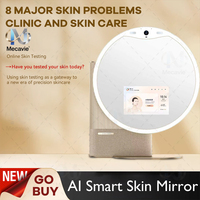 Miroir Intelligent AI pour l'Analyse Cutanée, Imagerie Multispectrale, Capteur 14 Pouces, Rapports d'Analyse Cutanée, Recommandations de Projet, Soins de Précision CE