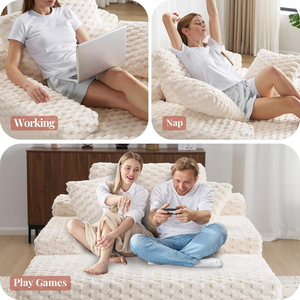 Canapé convertible moderne ODM, canapé multifonctionnel personnalisé, canapé-lit pliable, matelas en mousse haute densité - Product Image 4