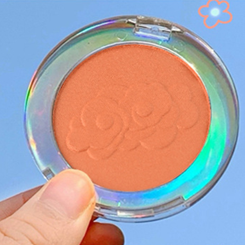 Blush Peach Pallete 6 Colors Face Mineral Pigment Cheek Blusher Powder Makeup Professional Contour Shadow Pink Blusher