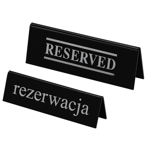 Kệ Trưng Bày Acrylic tùy chỉnh cho các nhà hàng khách sạn dành riêng lều và bảng hiệu - Product Image 3