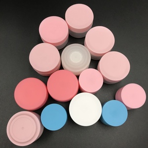 10 Gr Blue Matte Color Skin Care Bottles <b>Jars</b> Cosmetic 15 ml <b>Plastic</b> Cosmetics Container <b>Plastic</b> <b>Jar</b> with Lid Skincare Cream - Product Image 1