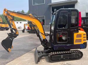 Motor Laidong, Mini excavadora sobre orugas de 2,2 toneladas con cilindro hidráulico Eaton, bomba de peso operativo de 5-6 toneladas, máquina de excavación en venta - Product Image 2
