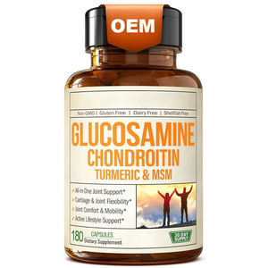 Glucosamine Chondroïtine MSM Soutien Articulaire Amélioration de la Densité Osseuse Complément Naturel Sans Produits Laitiers Adultes Femmes Hommes Sulfate 1500 mg - Product Image 2