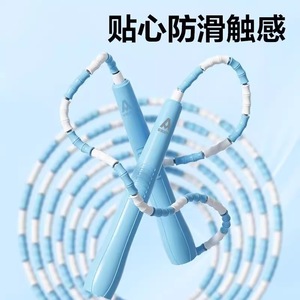 Cuerda para saltar Agnite Bamboo Joint de 2,8 m ajustable para niños y principiantes - Product Image 5