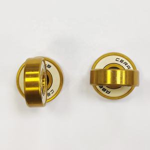 محامل لوح التزلج بشعار مخصص ABEC 9 11 عالية السرعة التيتانيوم الذهبي الهجين السيراميك الكرة التزلج تحمل - Product Image 5