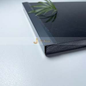 EX488 Custom 304 L Metal Decorative Strip Anti Fingerprint Stainless Steel L Trim for Interior Wall <b>Corner</b> - Product Image 4