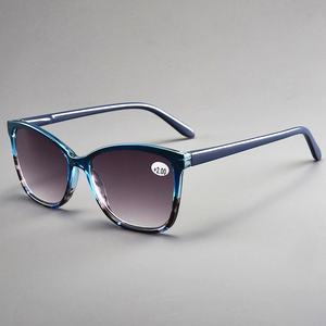 <span class=keywords><strong>Gafas</strong></span> de Lectura Modernas para <span class=keywords><strong>Presbicia</strong></span> 2025, Montura Grande, Alta Definición, Lentes de Lectura Nuevas, Anti Luz Azul, Gris Marrón - Product Image 1