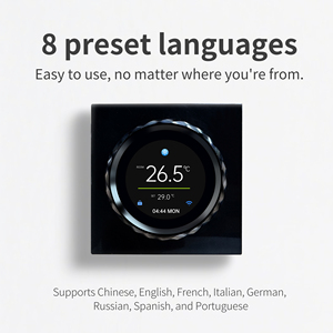 <span class=keywords><strong>Thermostat</strong></span> intelligent VRF VRV Becasmart BVRF-L002-ZB avec prise en charge UL et personnalisation du logo, écran 1,6 pouce, installation facile, Zigbee, économie d'énergie - Product Image 4