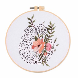 Kit de Bordado DIY, <span class=keywords><strong>Punto</strong></span> de <span class=keywords><strong>Cruz</strong></span> de Plantas de <span class=keywords><strong>Dibujos</strong></span> <span class=keywords><strong>Animados</strong></span> Hecho a Mano - Product Image 6